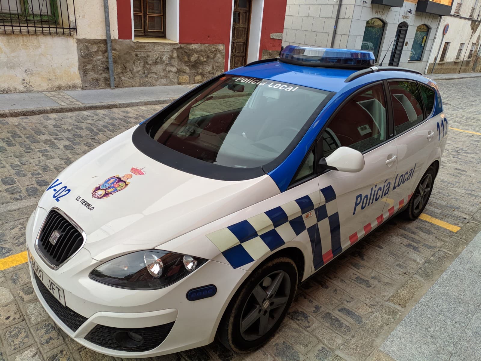 Coche patrulla de la Policía Local