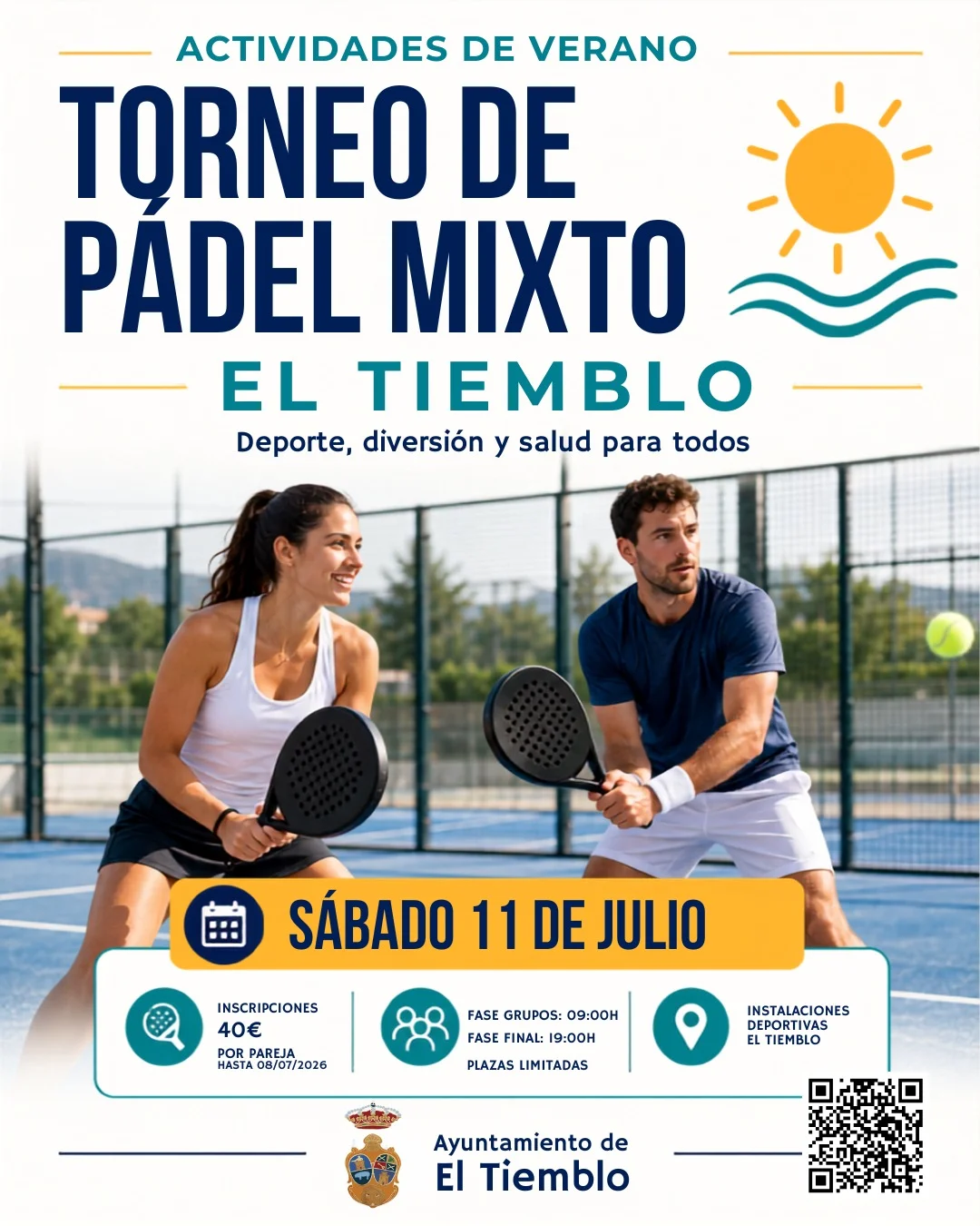 🎾 TORNEO DE PÁDEL MIXTO 🎾