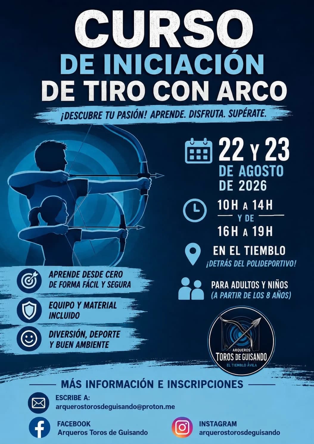 🏹 CURSO DE INICIACIÓN TIRO CON ARCO