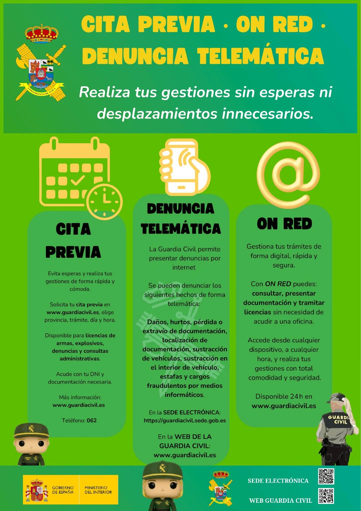 La Guardia Civil pone más fácil tus trámites